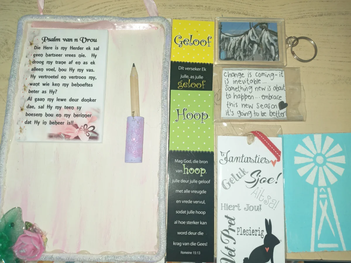 Something nice door hanger